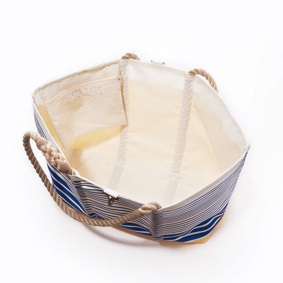 Blue Stripe Ogunquit Beach Tote - Image 4