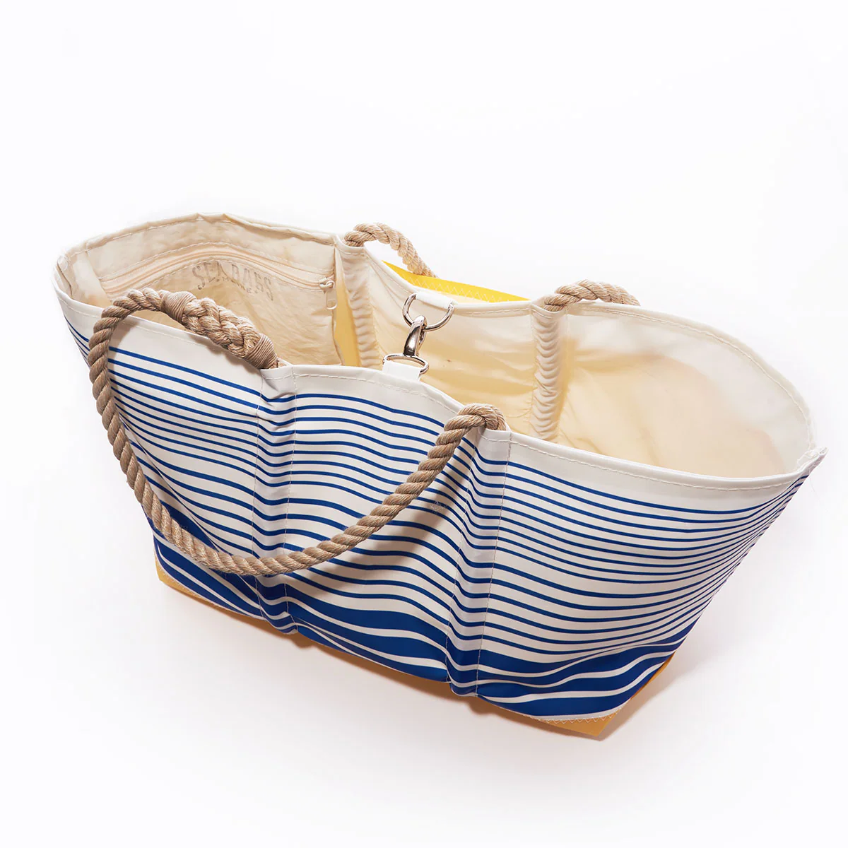 Blue Stripe Ogunquit Beach Tote - Image 6