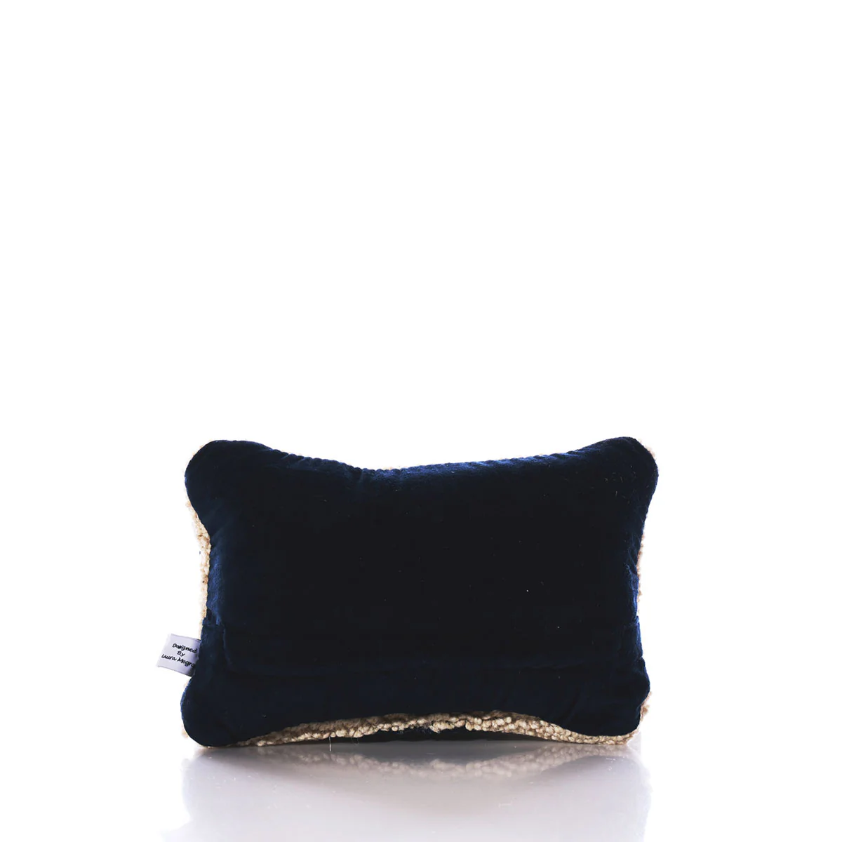Wool Hand-hooked Maine Pillow - Image 2