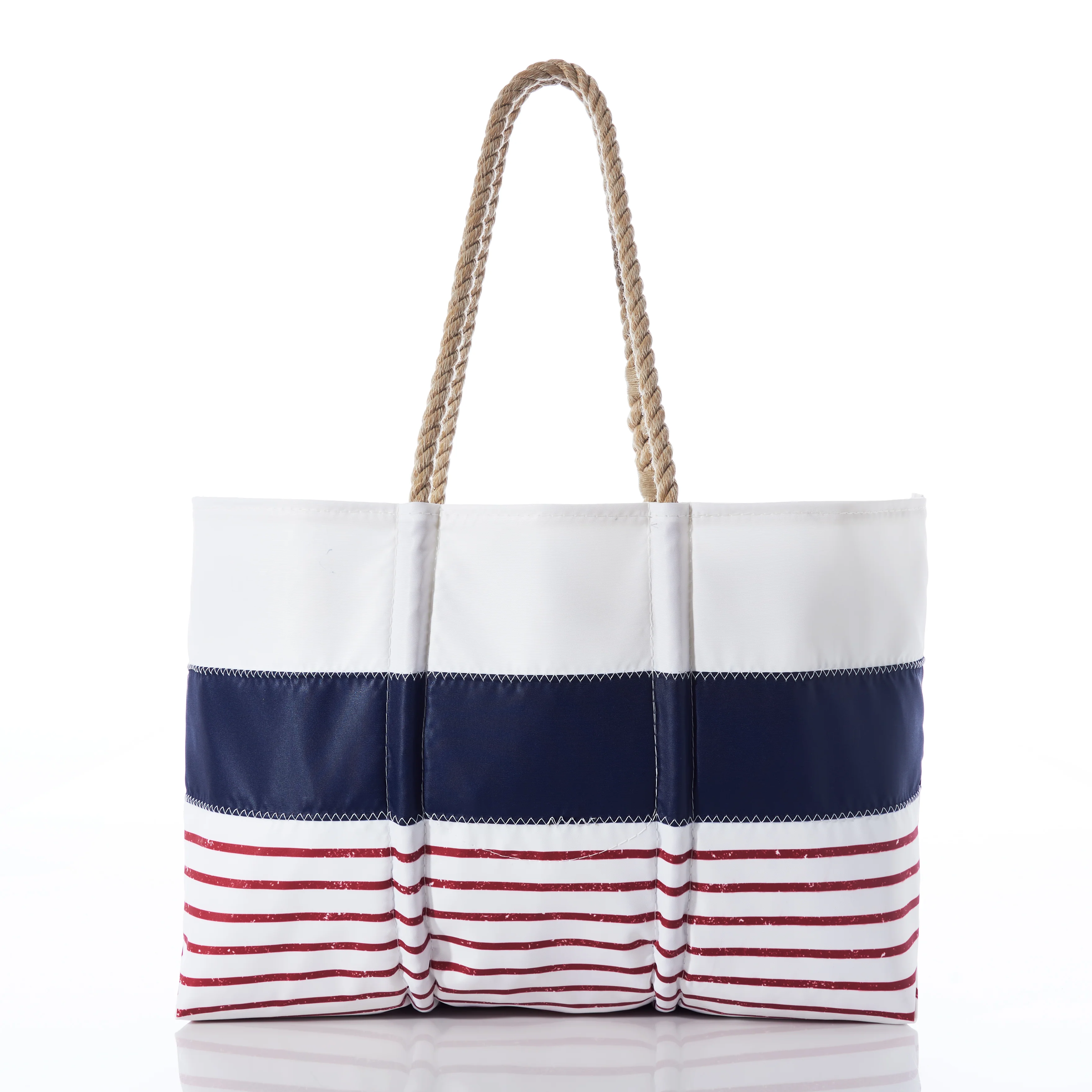 Custom Mariner Stripe Tote - Image 5
