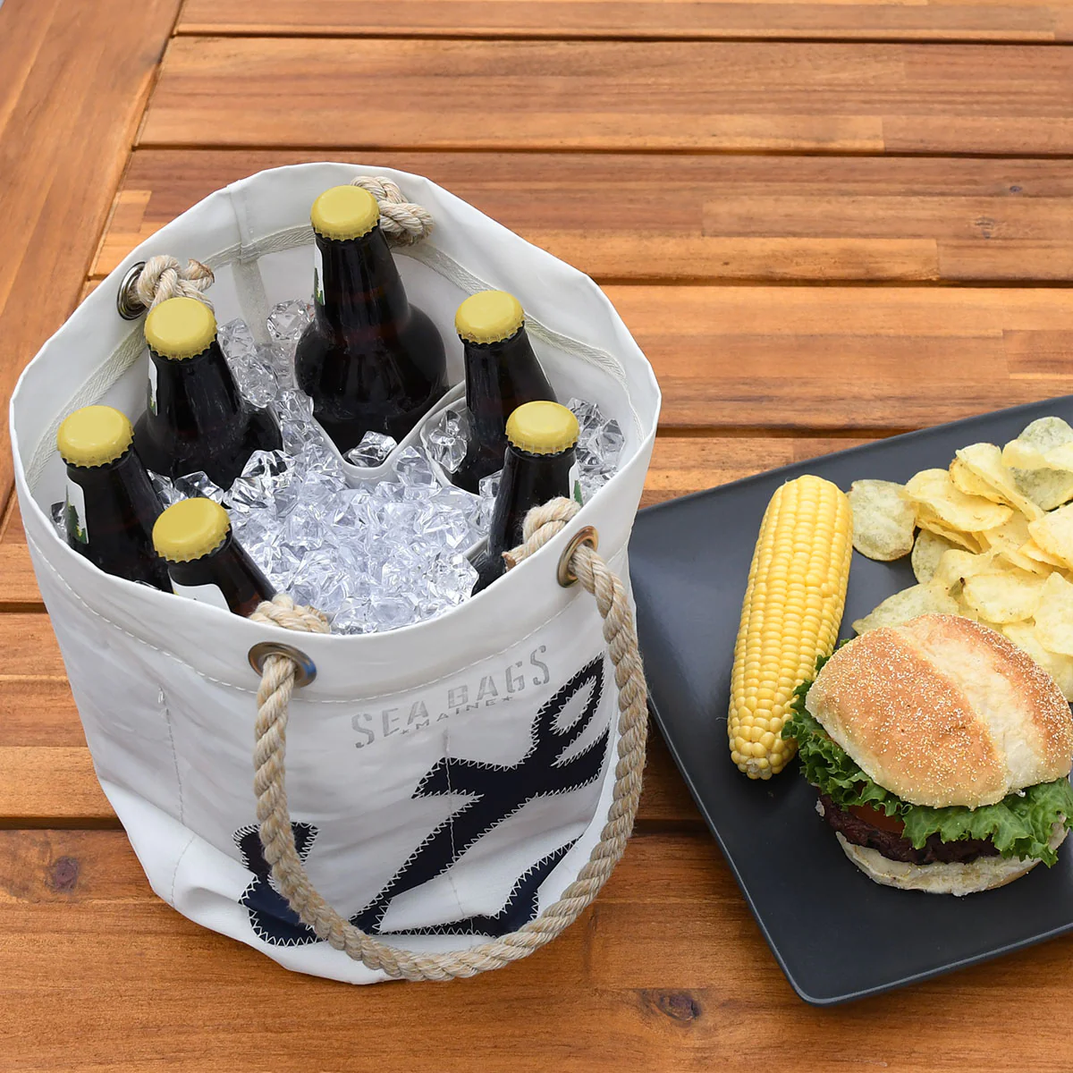 Four Leaf Clover Beverage Bucket Bag - Image 5