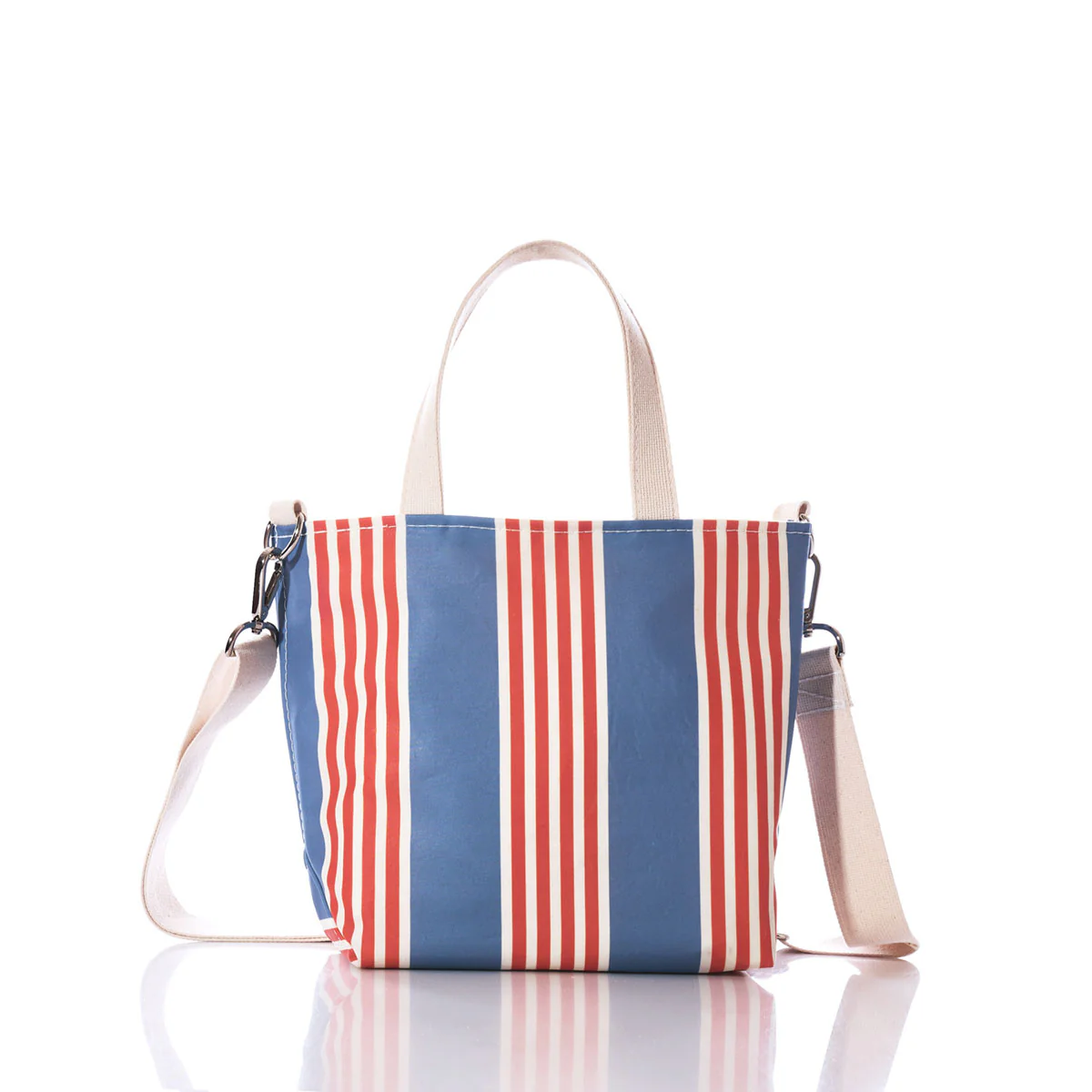 French Stripe Crossbody Tote - Image 5