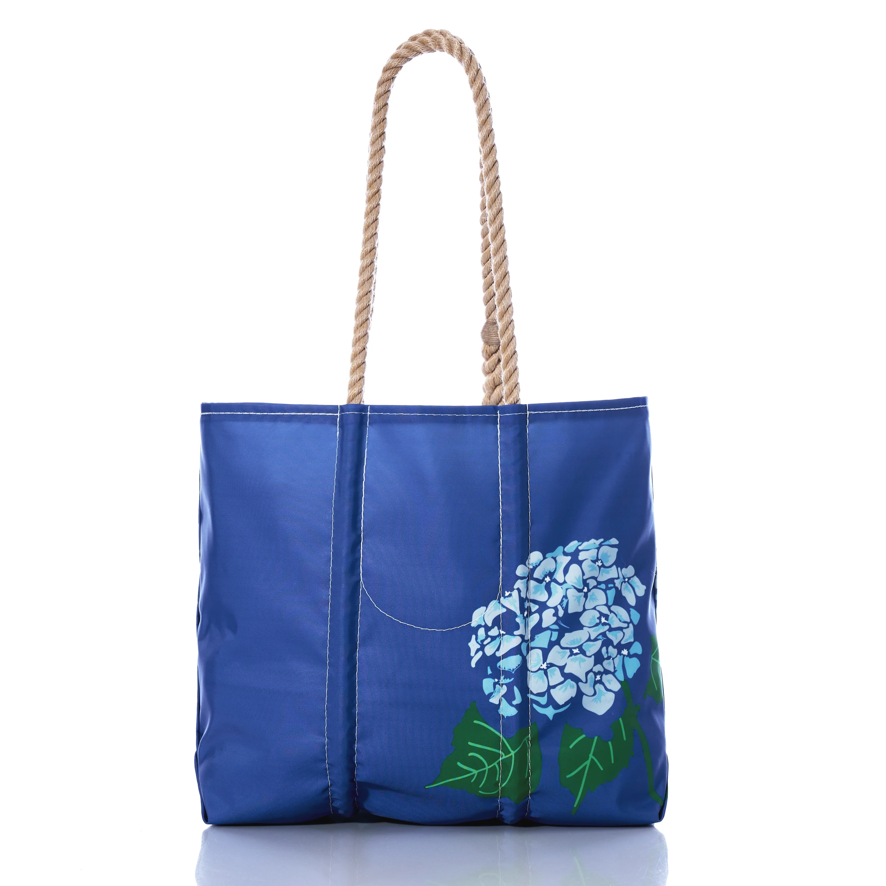 Harbor Blue Hydrangea Medium Tote - Image 3