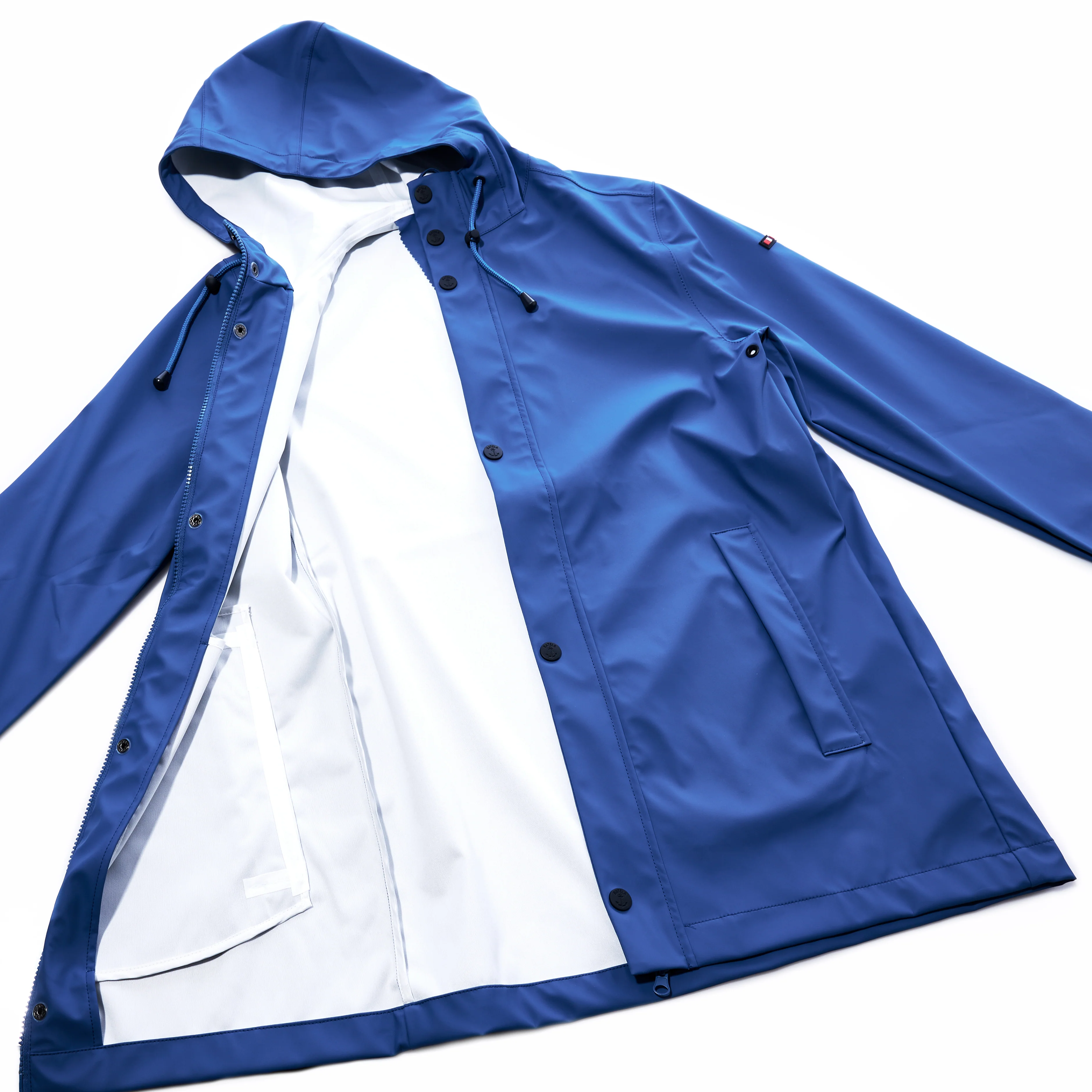 Harborside Waterproof Raincoat - High Tide - Image 3