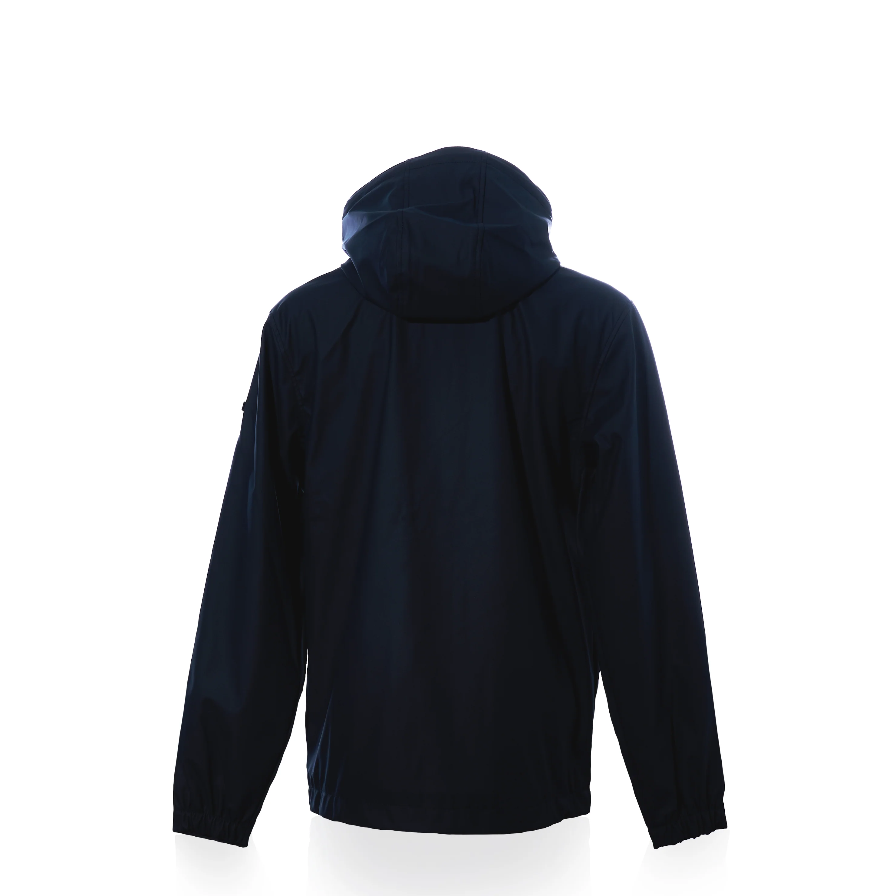 Waterproof Raincoat Button Pocket - Navy - Image 4