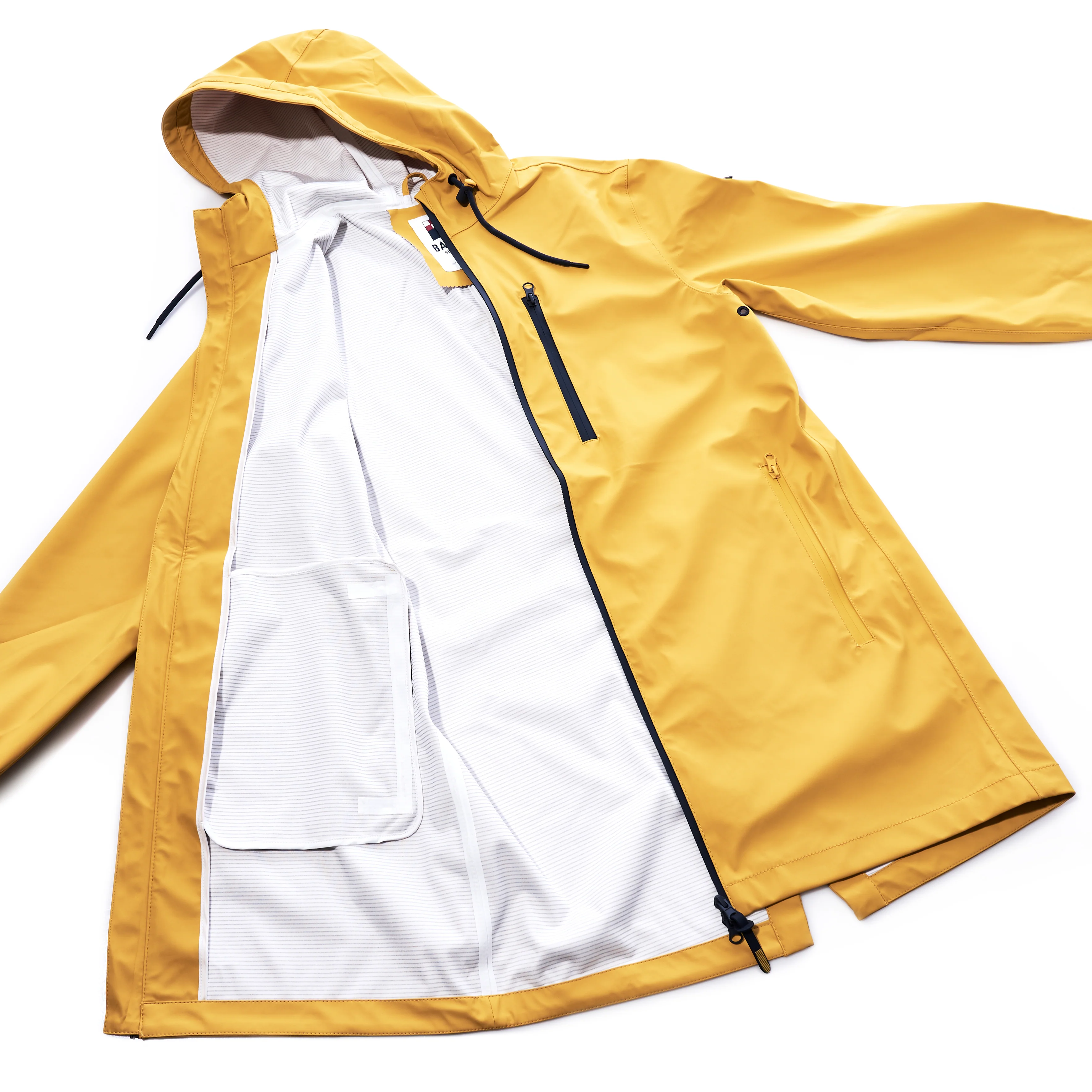 Harborside Waterproof Raincoat - Yellow - Image 3