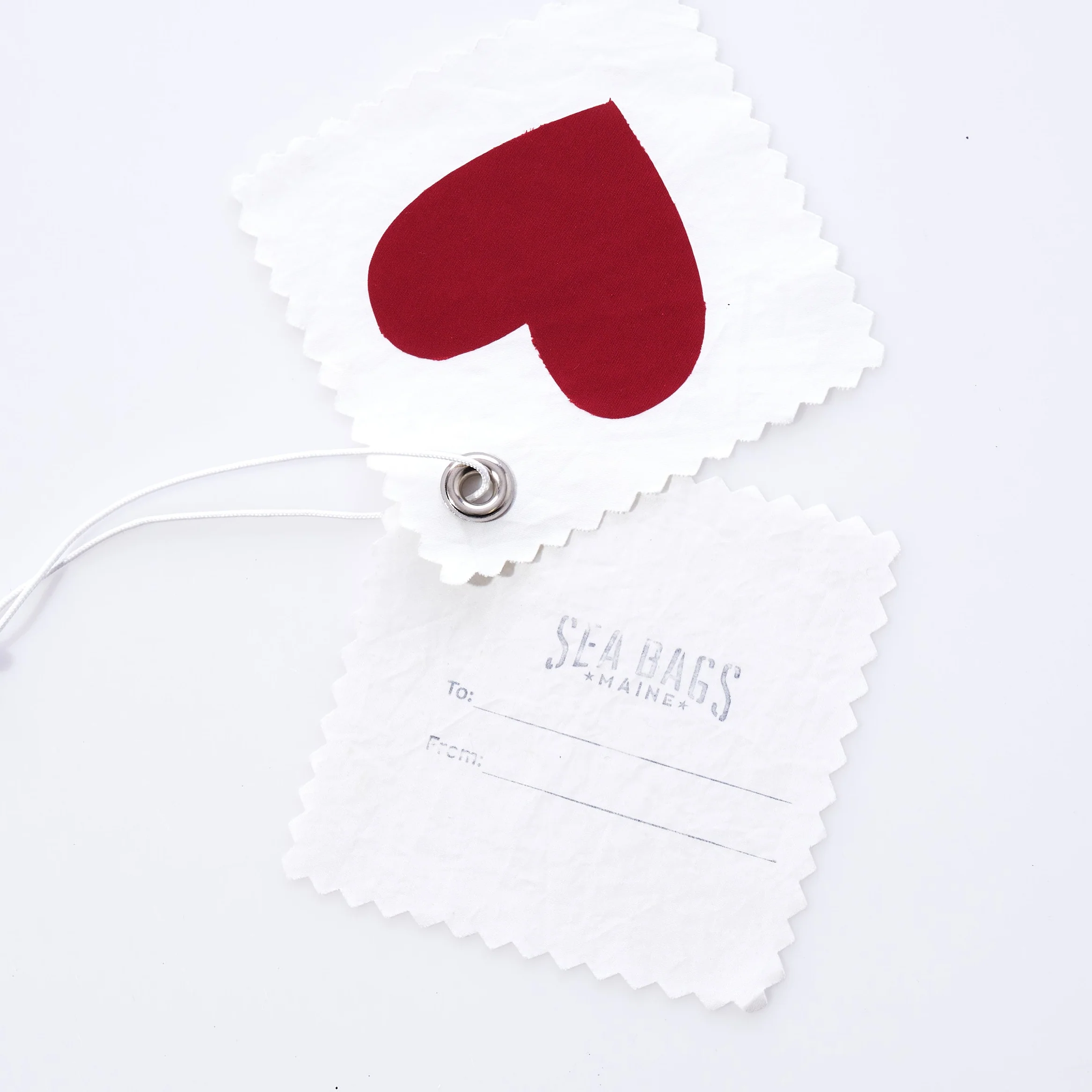 Heart Sail Cloth Gift Tag - Image 3