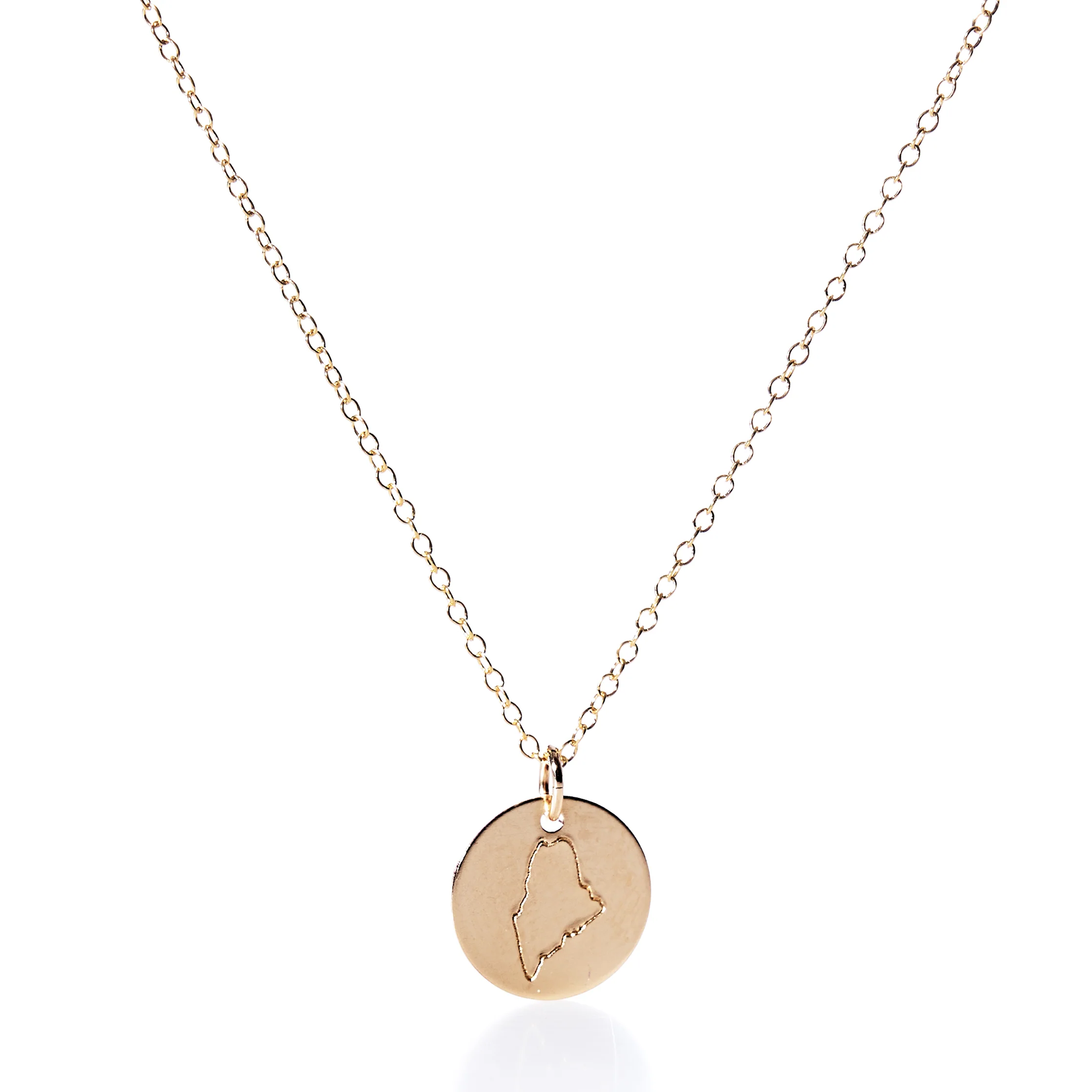 Pendant Necklace - Gold Maine