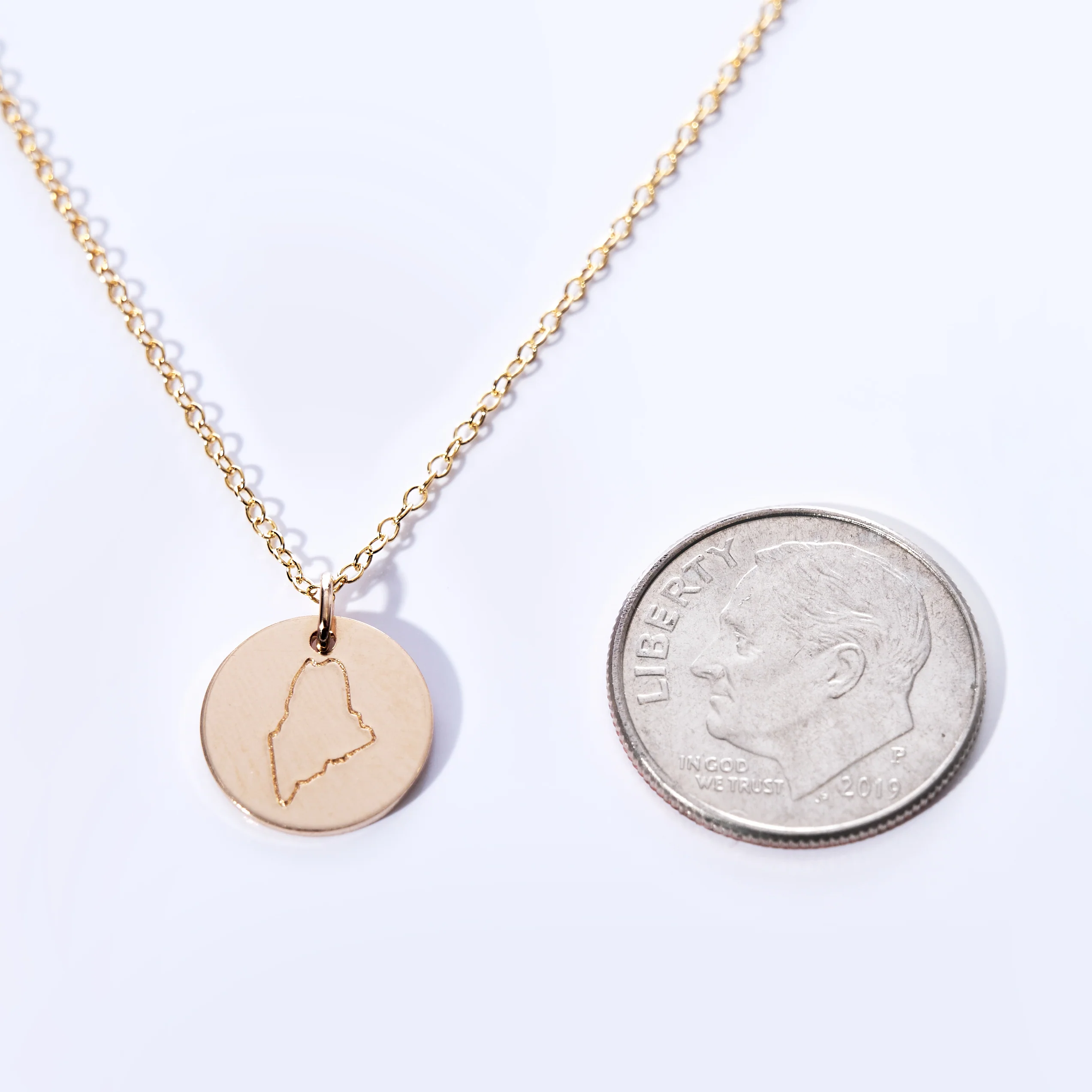 Pendant Necklace - Gold Maine - Image 3