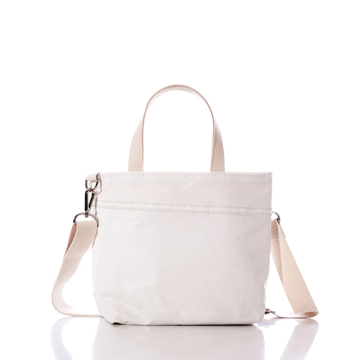 Navy Anchor Crossbody Tote - Image 7