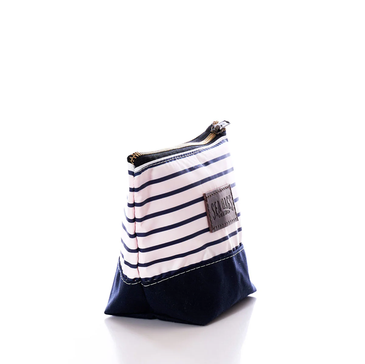 Navy Mariner Stripe Chebeague Cosmetic Bag - Image 4