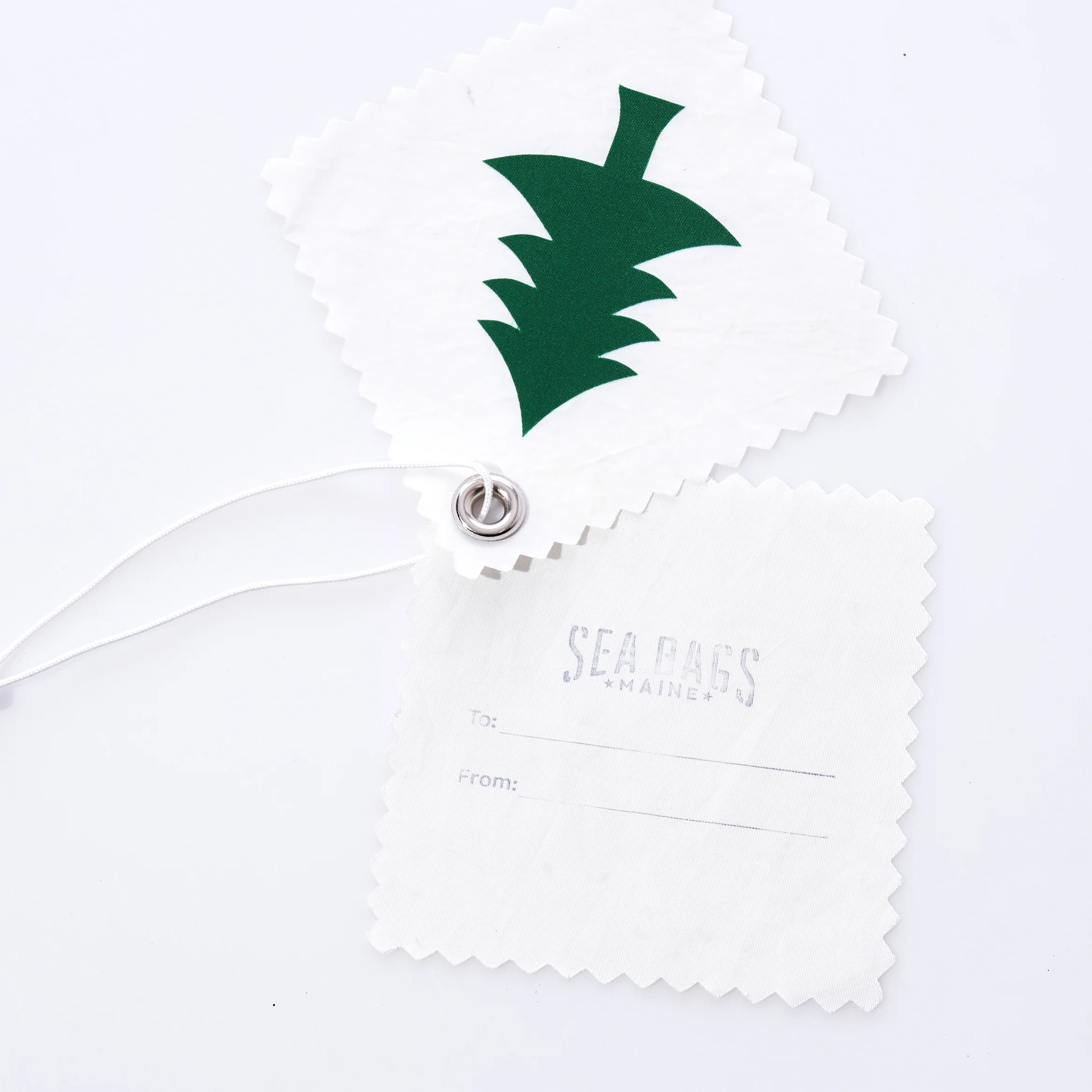 Pine Tree Sail Cloth Gift Tag - Image 3