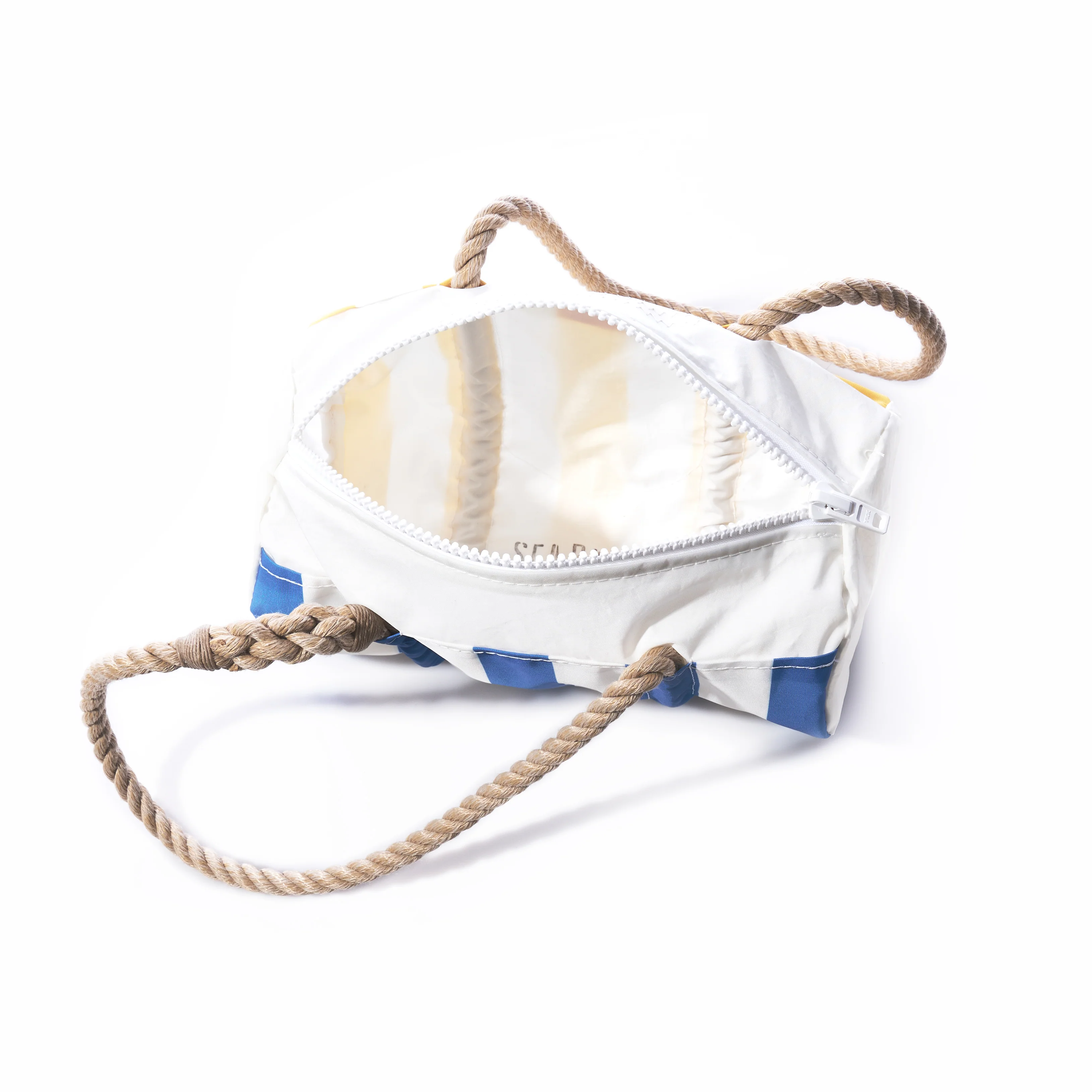 Sun & Sea Stripe Baguette Bag - Image 4