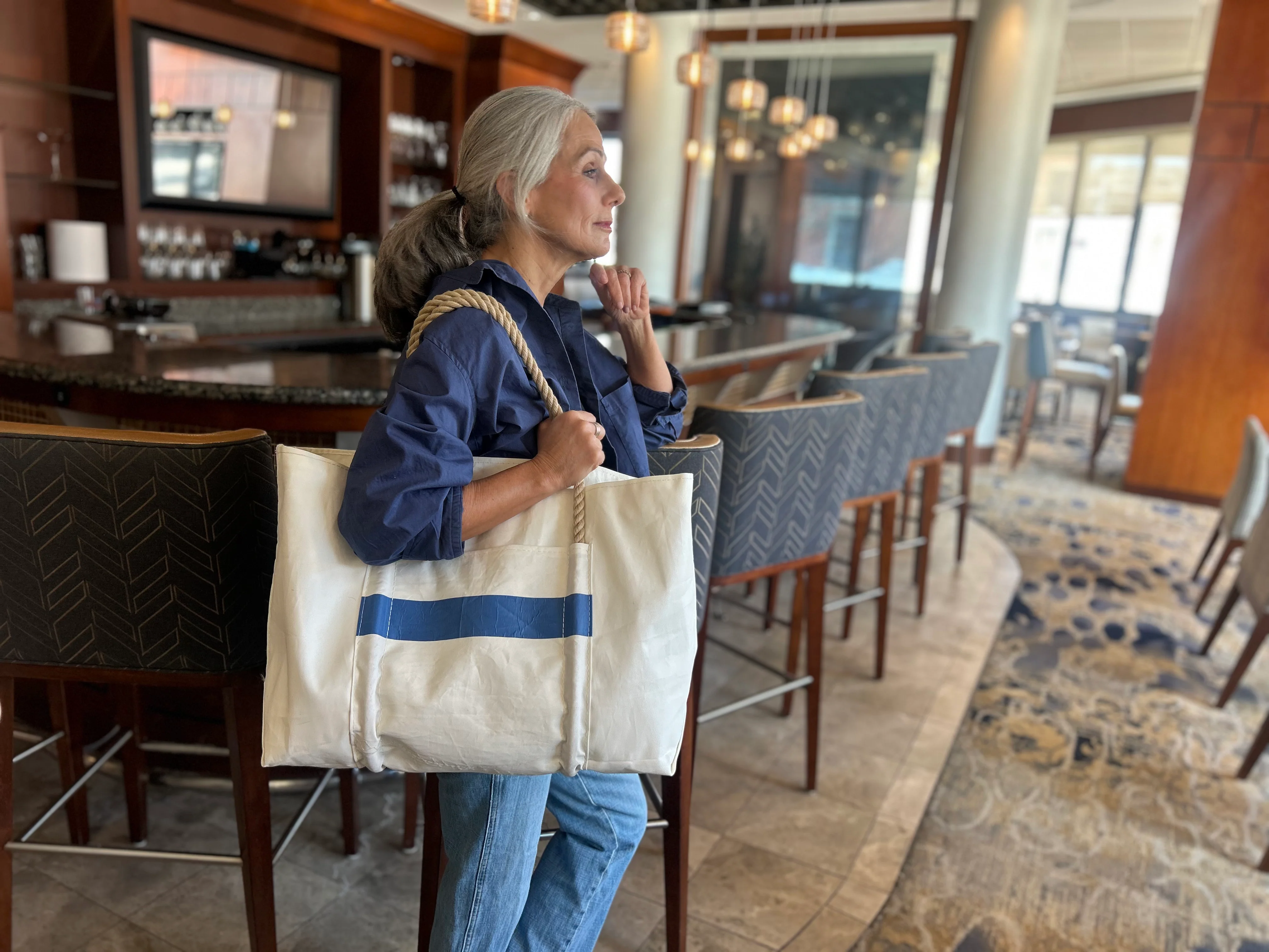 Trolley Sleeve Travel Tote - Image 3