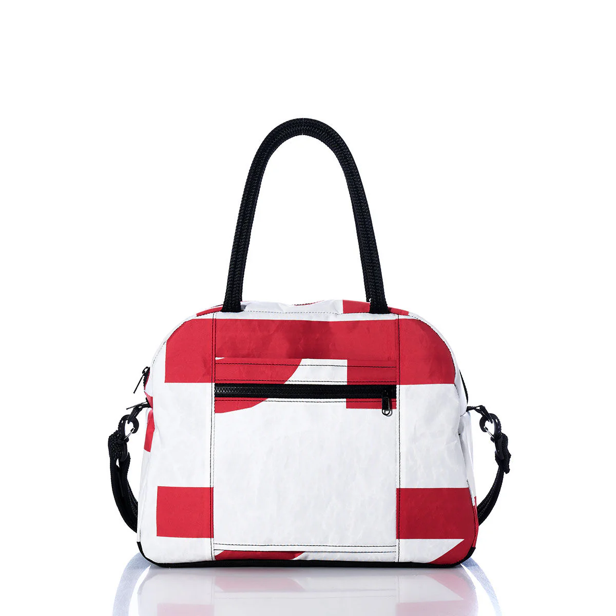 Vintage Red Numbers Essential Weekender Travel Bag - Image 2