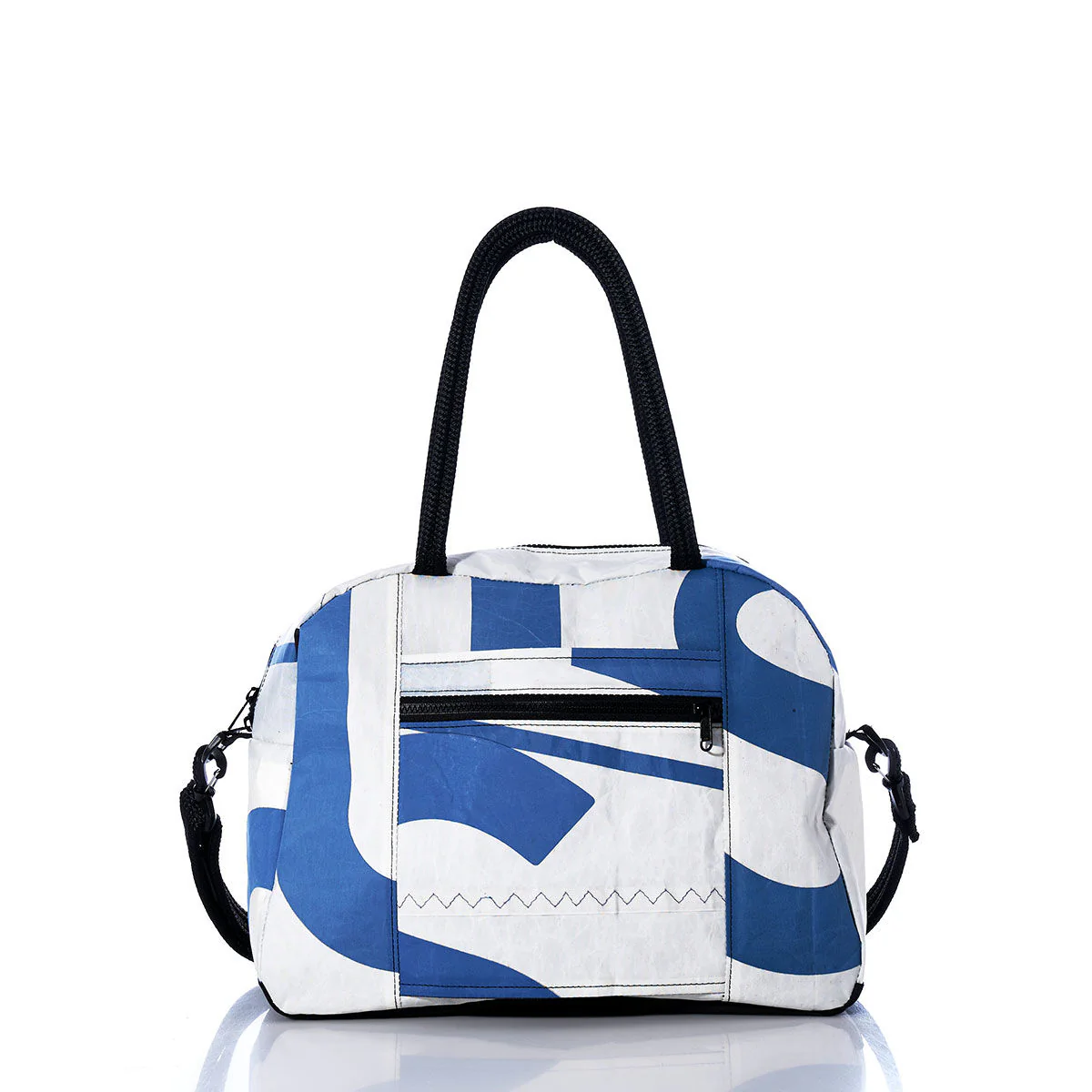Vintage Blue A Essential Weekender Travel Bag - Image 2
