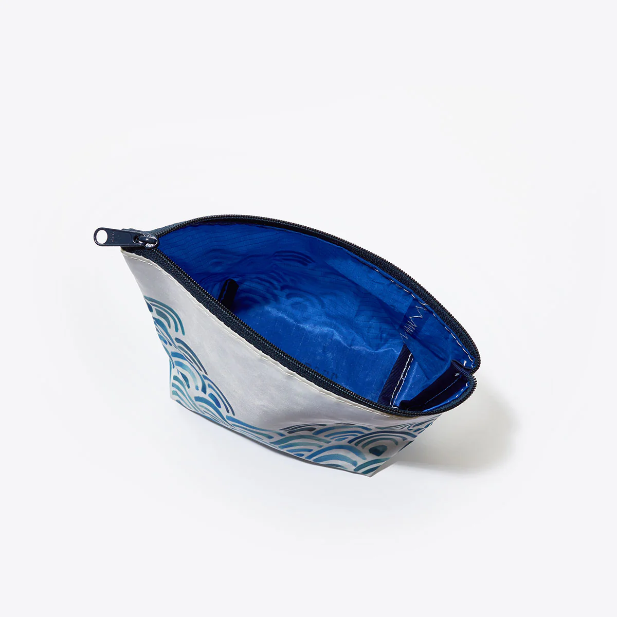 Watercolor Waves Cosmetic Bag - Image 3