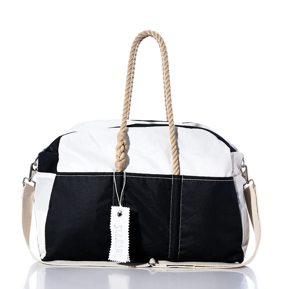 Vintage Black Window Weekender
