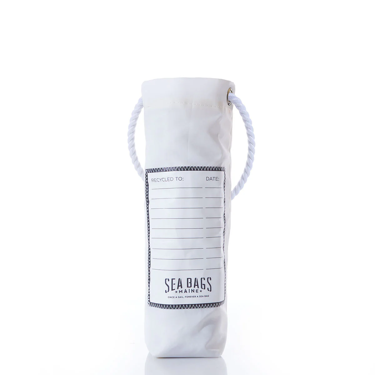 Navy Anchor Wine Bag - Image 2